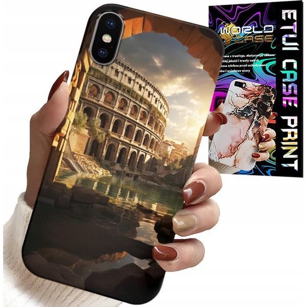 Custodia Per Iphone X / Xs - Colosseo Romano Antichità Romana-image