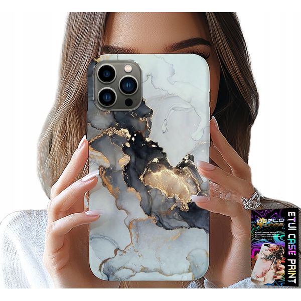 Custodia Per Iphone 12 Pro - Elegante Marmo Motivi Femminili Alla Moda-image