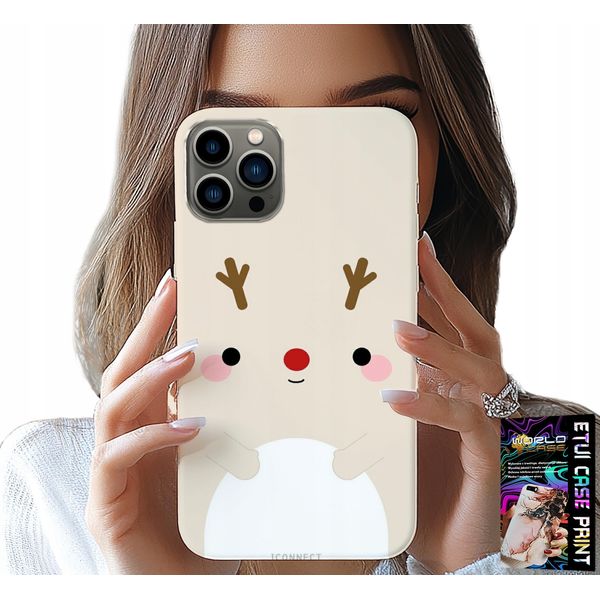 Custodia Per Iphone 12 Pro Max - Renna, Renna, Disegni Natalizi-image