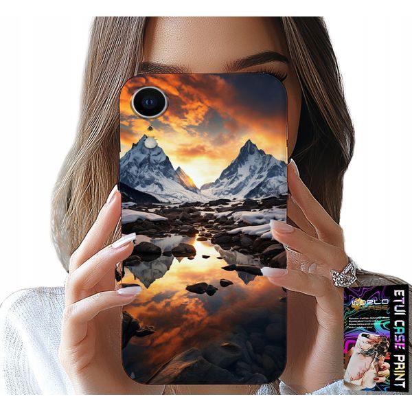Custodia Per Iphone Xr - Ruscello, Montagne, Cime, Everest + Film-image