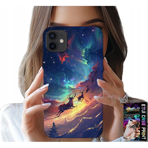 Custodia Per Iphone 12 - Renna Dolce Renna Design Natalizio-image