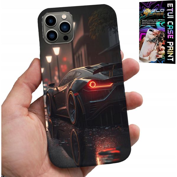 Custodia Per Iphone 12 Pro Max - Auto Sportive Vetro Fan Automotive-image