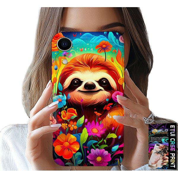 Custodia Per Iphone Xr - Motivi Animali Koala Colorati + Vetro-image