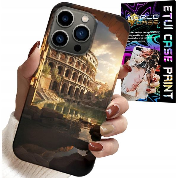 Custodia Per Iphone 14 Pro Max - Colosseo Romano Antichità Romana-image
