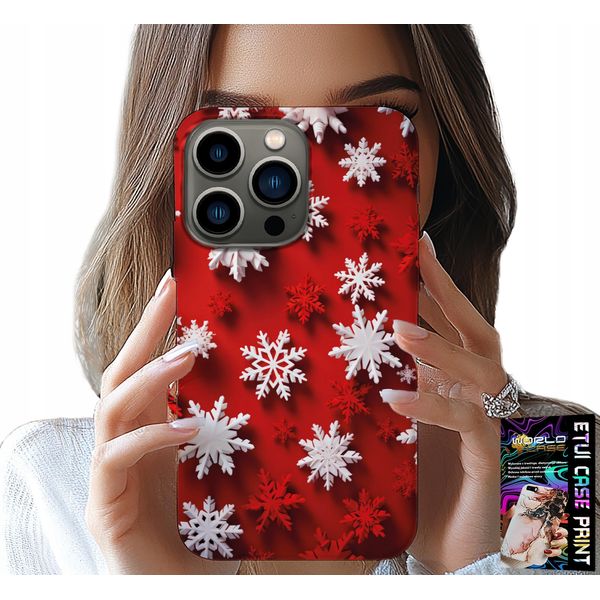 Custodia Per Iphone 14 Pro - Fiocchi Di Neve, Neve, Stelle, Vacanze-image