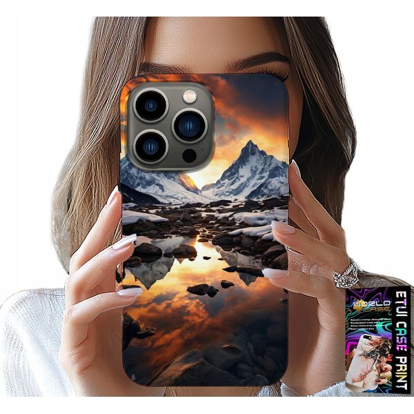 Custodia Per Iphone 15 Pro - Torrente, Montagne, Cime, Everest + Film-image