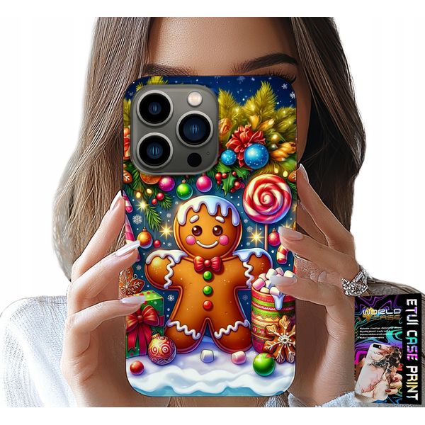 Custodia Per Iphone 16 Pro - Pan Di Zenzero, Disegni Di Caramelle + Vetro-image