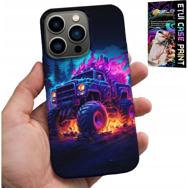 Custodia Per Iphone 16 Pro Max - Custodia Monstertruck Mega Truck Designs-image