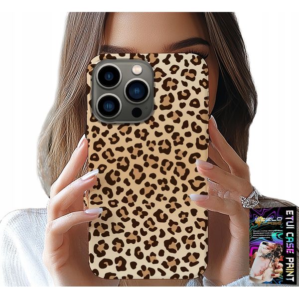 Custodia Per Iphone 14 Pro Max - Retro In Stampa Leopardata Modelli Femminili Alla Moda-image