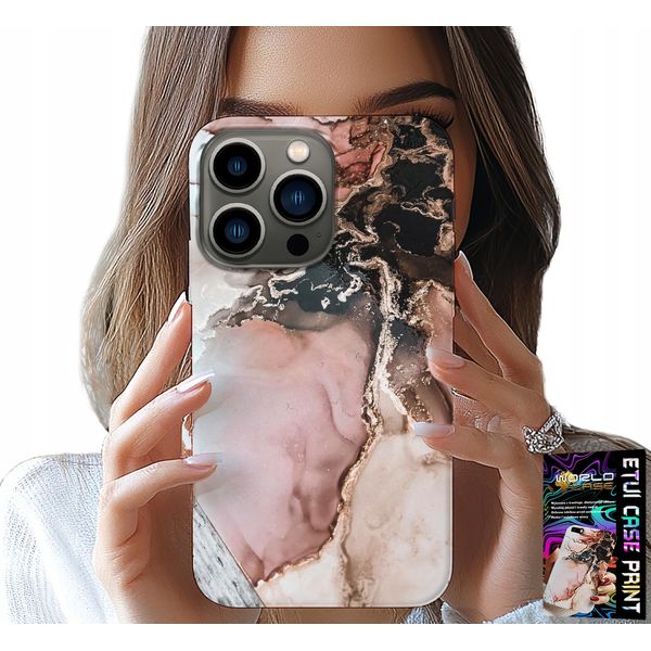 Custodia Per Iphone 16 Pro Max - Moda Marmo Elegante + Vetro-image
