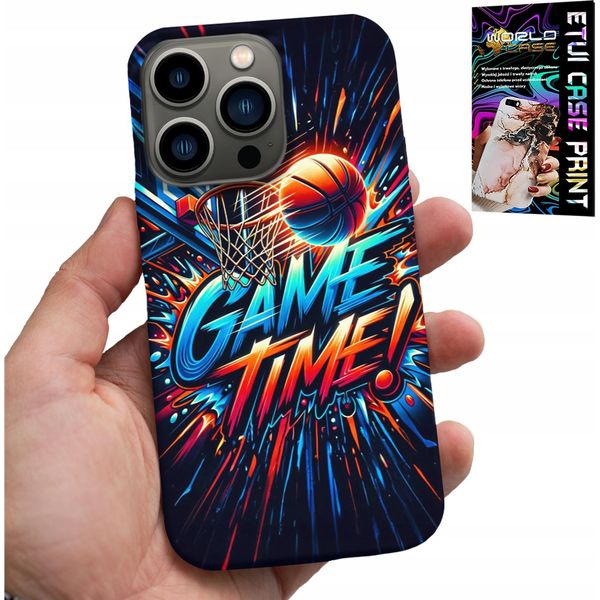 Custodia Per Iphone 16 Pro Max - Basket Nba Fan 23 Game Time, Custodia-image