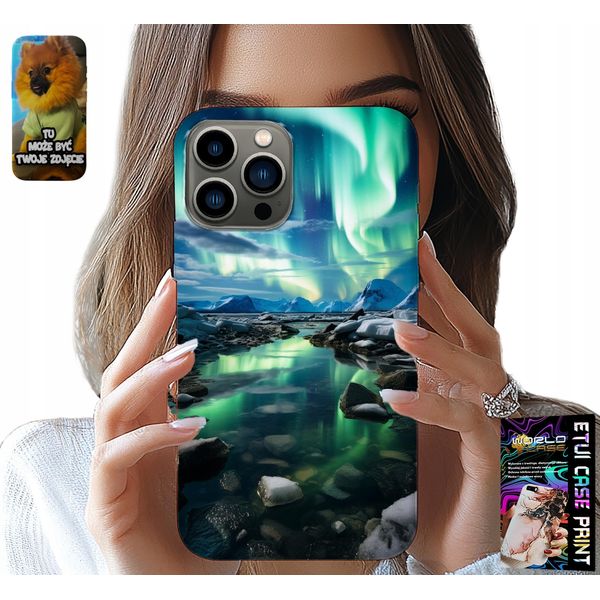 Custodia Per Iphone 13 Pro - Alaska Aurora Boreale + Vetro-image
