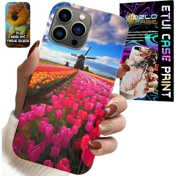 Custodia Per Iphone 13 Pro - Campo Di Tulipani Colorati, Tulipano, Custodia-image