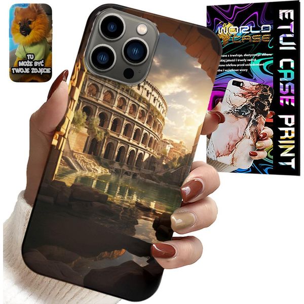 Custodia Per Iphone 13 Pro - Colosseo Romano Antichità Romana-image