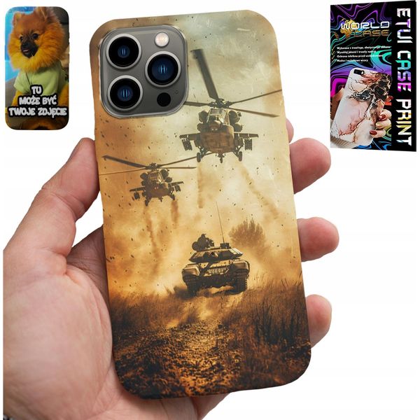 Custodia Per Iphone 13 Pro - Elicottero Serbatoio Militare Custodia Militare-image
