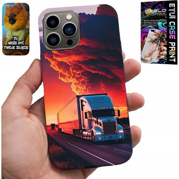 Custodia Per Iphone 13 Pro - Custodia Tir Truck + Vetro Temperato-image