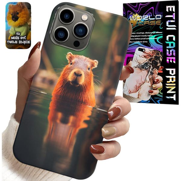 Custodia Per Iphone 13 Pro - Capibara Dolce, Capibara, Molti Disegni-image
