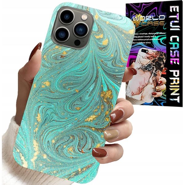 Custodia Per Iphone 11 Pro Max - Motivi Marmorizzati + Vetro Temperato-image
