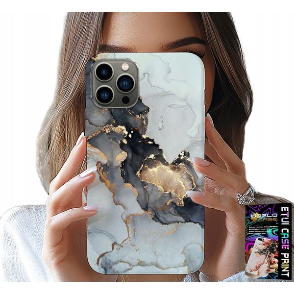 Custodia Per Iphone 11 Pro Max - Elegante Marmo Alla Moda Motivi Femminili-image