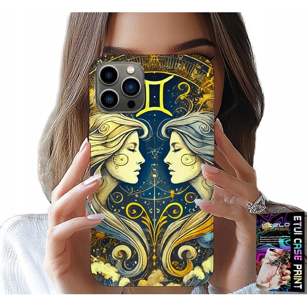 Custodia Per Iphone 11 Pro Max - Segno Zodiacale, Custodia Astronomia Gemelli-image