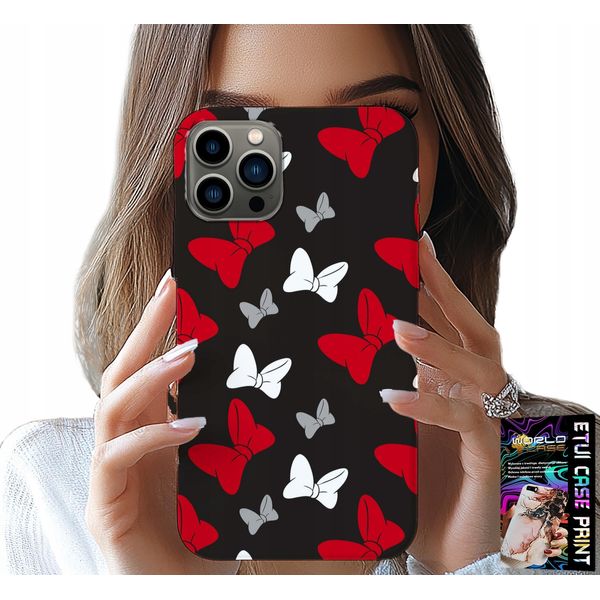 Custodia Per Iphone 11 Pro - Fiocchi Di Topo Rossi E Bianchi, Disegni-image