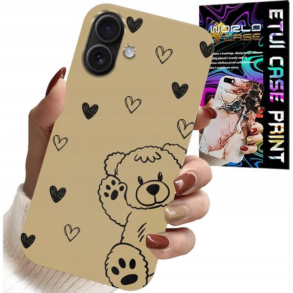 Custodia Per Iphone 16 - Orsacchiotto Pro Maxzak Disegni Per I Più Giovani Custodia-image