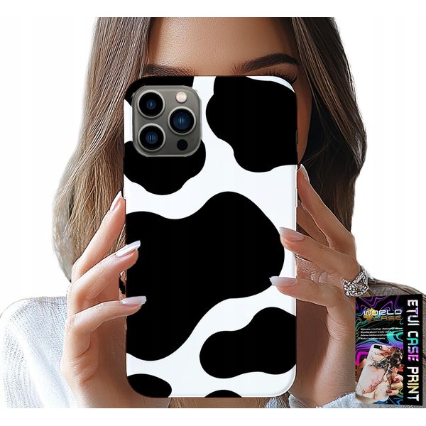 Custodia Per Iphone 11 Pro Max - Toppe Di Mucca Bianche E Nere, Design Alla Moda-image