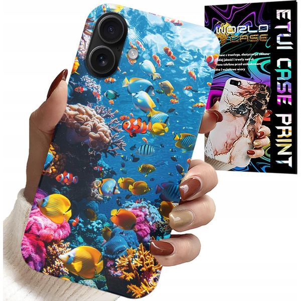 Custodia Per Iphone 16 - Barriera Corallina Pesci Colorati Mondo Dei Pesci Subacquei-image