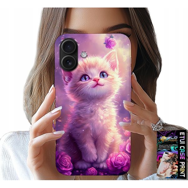 Custodia Per Iphone 16 - Simpatico Gattino, Gatto, Disegni Con Animali-image