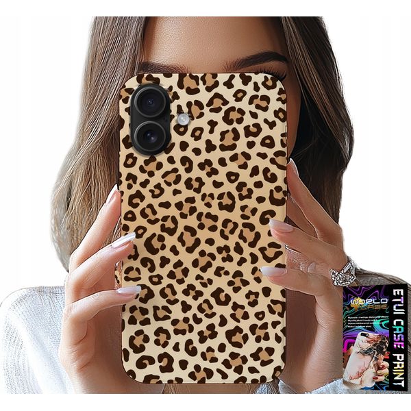 Custodia Per Iphone 16 Plus - Retro In Stampa Leopardata Modelli Da Donna Alla Moda-image