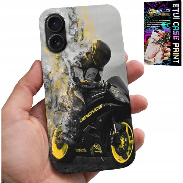 Custodia Per Iphone 16 - Moto Fan Molti Disegni Posteriori-image