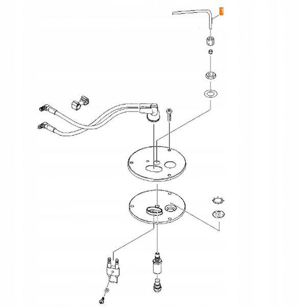 Tubo Di Collegamento Per Tubo Carburante Karcher Hds 13/20 10/20 8/18 9/18 11/18 8/17 7/12 12/18 (5.423-347.0)-image