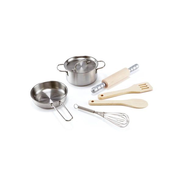 Hape Chef Set Cucina Gioco Cucina In Legno Set Di Stoviglie Cucina Per Bambini-image