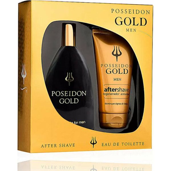 Instituto EspañOl Posseidon Gold Men Edt Spray 150Ml Set 2 Articoli-image