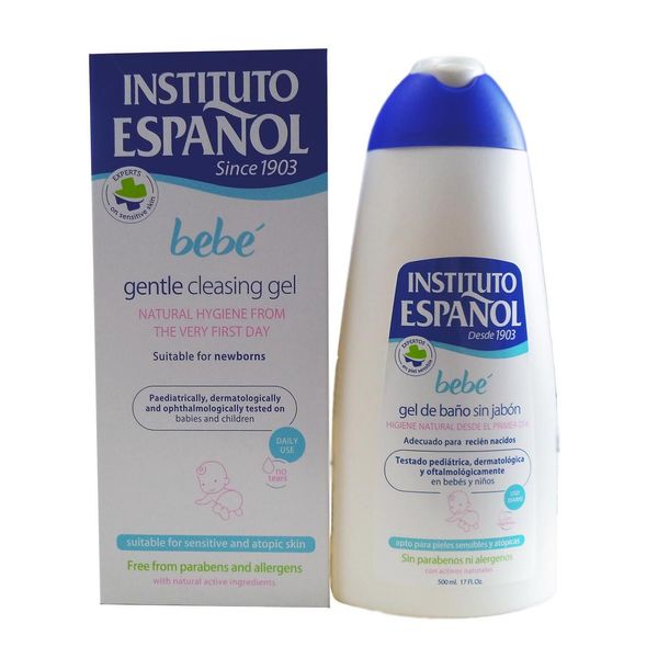 Instituto EspañOl Gel Da Bagno Per Bambini Senza Sapone Neonato Pelle Sensibile Senza Allergeni 500Ml-image