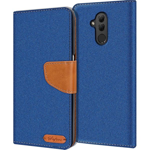 Coprire Il Telefono Cellulare Huawei Mate 20 Lite Caso Portafoglio Flip Case Custodia Protettiva Copertura Tessuto Cover-image