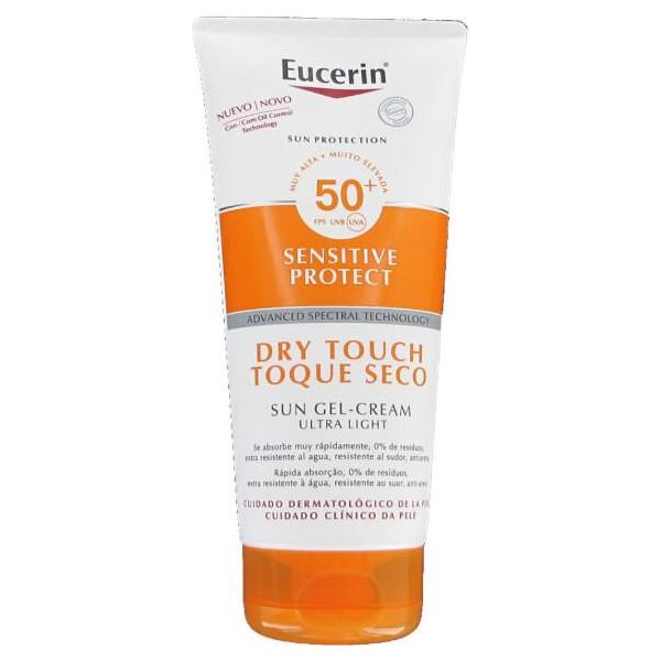 Eucerin Crema Gel Solare Dry Touch SPF50 200 Ml-image