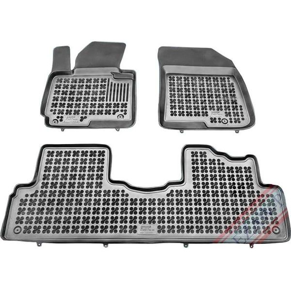 Tappetini In Gomma Per Auto Kia Carens 2013-2019-image