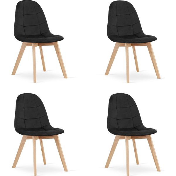 Valora Bora Chair X4 | Set Di Sedie, Ideale Per Uso Domestico O In Ufficio-image