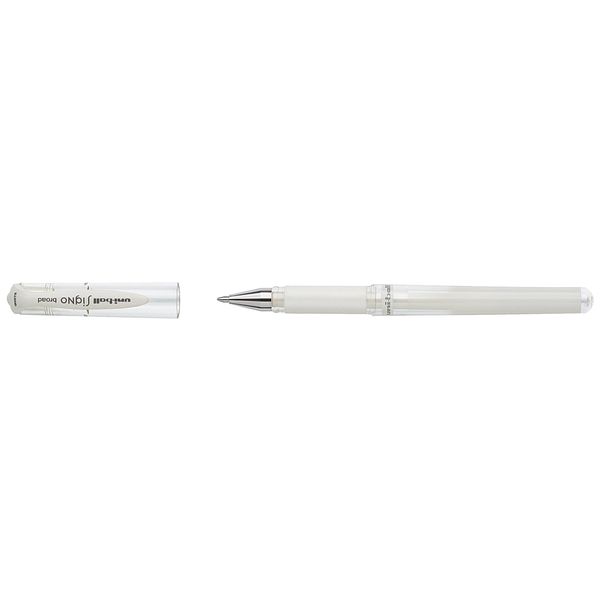 Faber-Castell 146801 Roller In Gel Uni-Ball® Signo Um 153, Colore Scrittura: Bianco-image