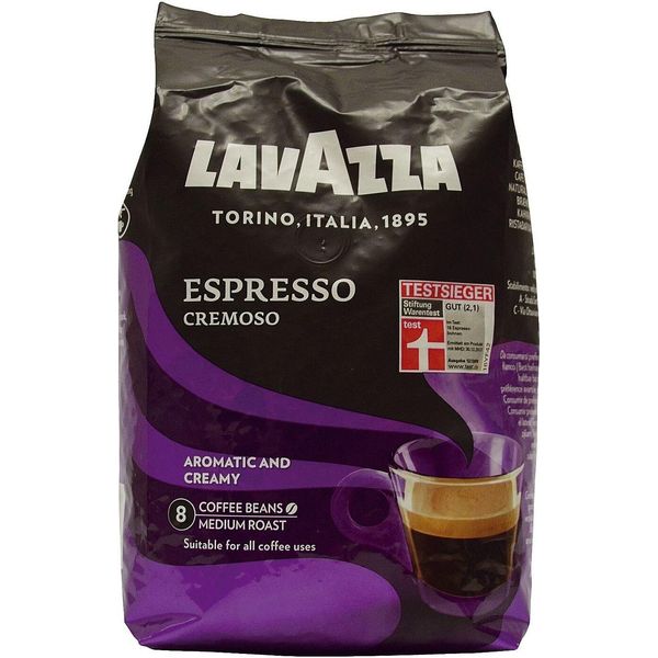 Lavazza 789956000 Espresso Cremoso Espresso In Grani Arabica E Robusta Forte 1,0 Kg-image