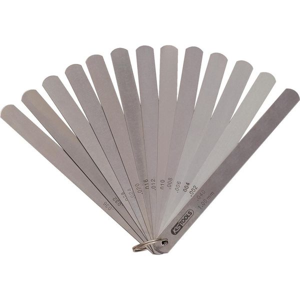 Ks Tools Calibro A Pistone 13 Lame 0,05-1 Mm 150 Mm Di Lunghezza - 300.0615-image