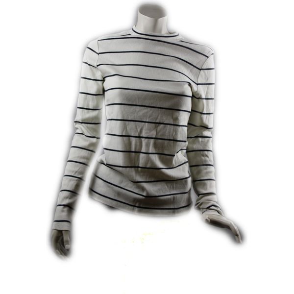 Tom Tailor Denim, Camicia A Maniche Lunghe A Coste Da Donna, Taglia L-image