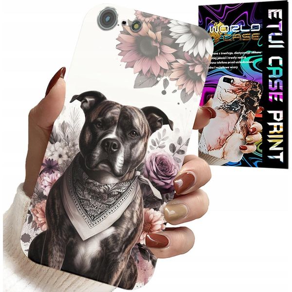 Custodia Per Iphone 5 / 5S / 5C - Pitbull Dangerous Dogs Back Case-image