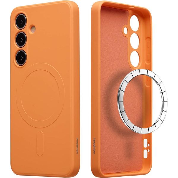 Custodia Samsung Galaxy S24 - Tpu - Imoshion Soft Case/Backcover - Arancione-image
