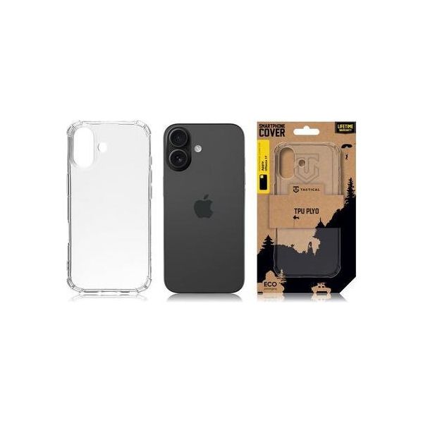 Copertura Posteriore Tattica Tpu Plyo Cover Iphone 17 Trasparente-image