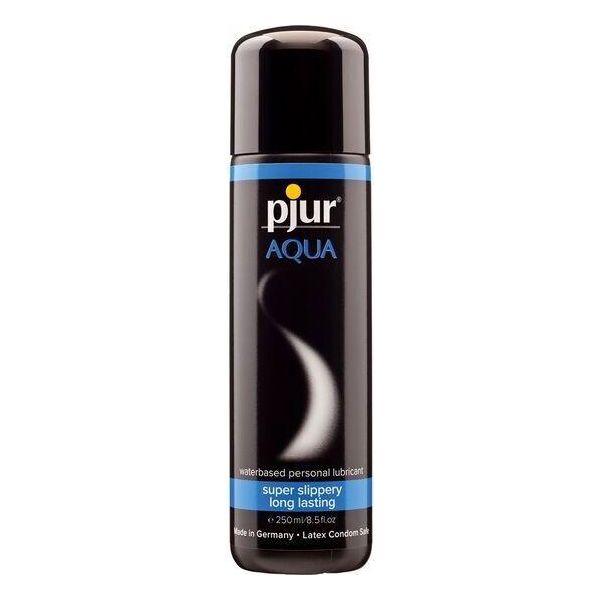 Pjur Aqua Lubrificante Premium A Base D'acqua Per Un'eccellente Scorrevolezza E Idratazione - 250Ml-image
