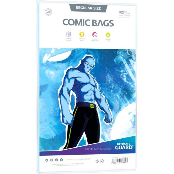 Torby Ochronne Do KomiksóW Ultimate Guard (100 Szt.) - Rozmiar Standardowy-image