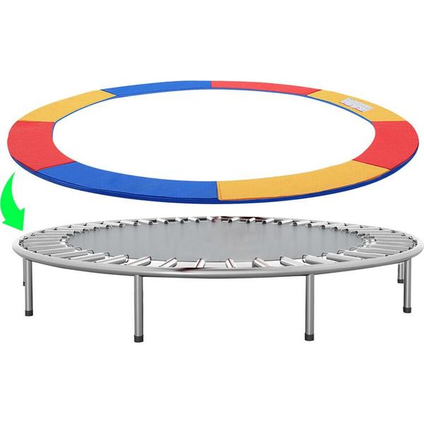 Jopassy Copertura Per Bordo Trampolino, Accessori Per Trampolino, Ø 244 Cm Copertura Per Molle, Protezione Per Bordo, Tappetino Di Sicurezza, Resistente Ai Raggi Uv, Colorato-image