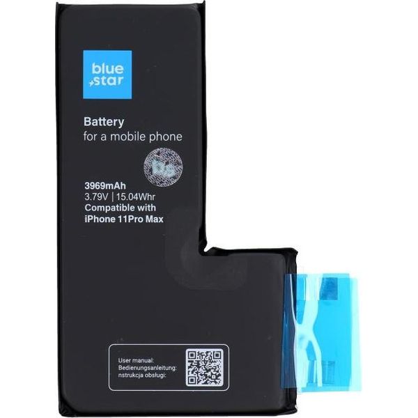 Batteria Bms Per Iphone 11 Pro Max 3969 Mah Blue Star Hq-image